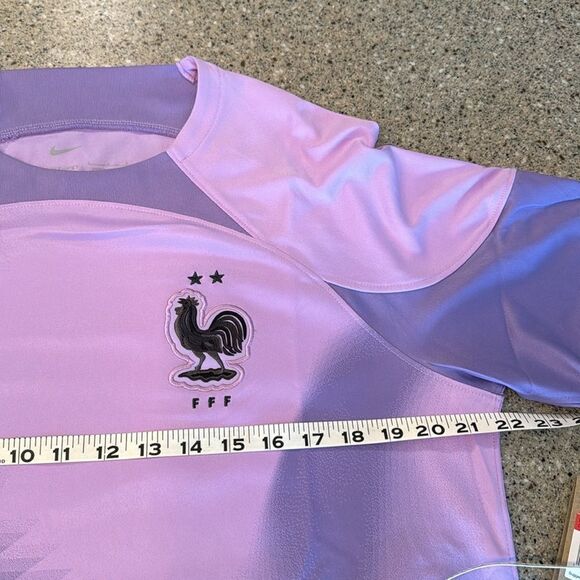 NIKE Stadium Goalkeeper Dri-FIT Short-Sleeve France Soccer Jersey *NEW* - Picture 8 of 15